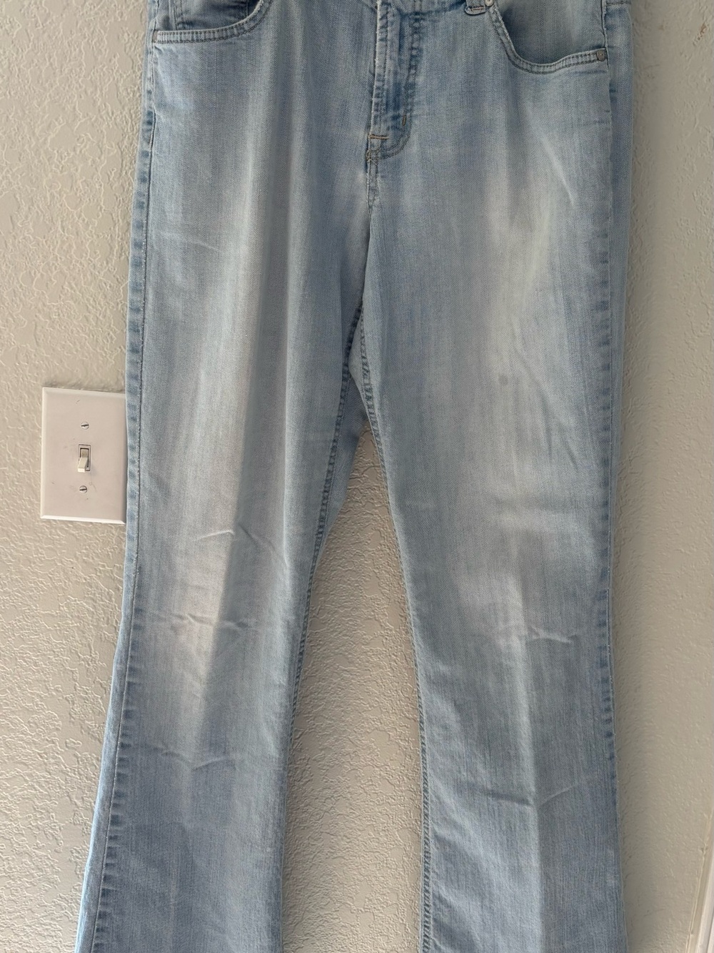 Nine West Light Blue Flare Jeans